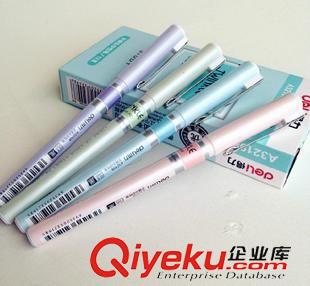 中性筆系列 得力A32198黑色中性筆 0.5MM 得力時(shí)尚創(chuàng)意韓版中性筆 學(xué)生用品