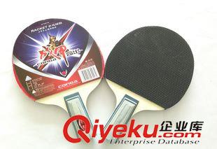 乒乓球拍系列 正品戰(zhàn)甲專業(yè)乒乓球拍ZJ7007 雙面反膠 長柄橫拍 送3球原始圖片2