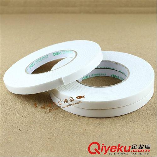 海綿雙面膠系列 得力30410海綿膠 泡棉雙面膠 得力(12mm*5y) 1.2厘米雙面膠原始圖片3