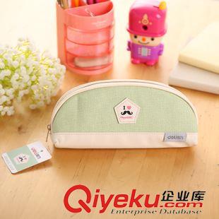鉛筆盒/收納盒系列 得力31709筆袋 學(xué)生筆袋文具收納袋 小清新風(fēng)格筆袋 精致筆袋原始圖片3