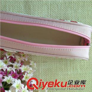 鉛筆盒/收納盒系列 韓國文具小靈精  205  gd皮革筆袋學(xué)生用品批發(fā)生日禮物獎品原始圖片2