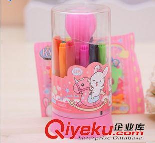 水彩筆系列 智高12色526噴噴筆 水彩筆 卡通畫畫筆 創(chuàng)意彩色筆 兒童畫筆原始圖片3