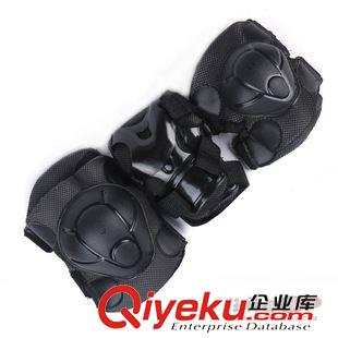 護具系列 狂神  輪滑鞋旱冰鞋運動護具 護掌護肘護膝三件套原始圖片2