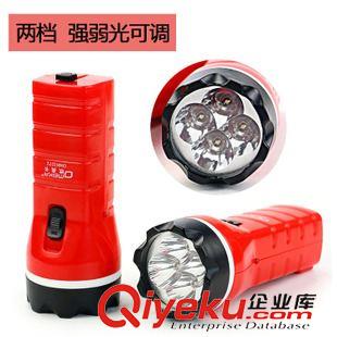 10月15號新品 型號3272充電式LED手電筒 兩檔家用應急照明強弱光手電筒義烏批發(fā)原始圖片2