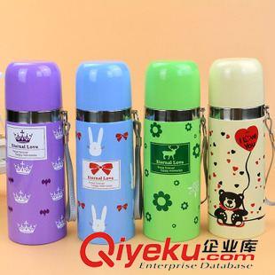 10月12號新品 彩色創意便攜式水杯 可愛笑臉硅膠套玻璃杯 十元店貨源百貨義烏