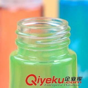 10月12號新品 彩色創意便攜式水杯 可愛笑臉硅膠套玻璃杯 十元店貨源百貨義烏原始圖片2
