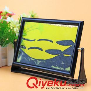 10月7號新品 玻璃工藝品旋轉沙畫立體三維視覺效果創(chuàng)意擺件送女生十元店貨源原始圖片3