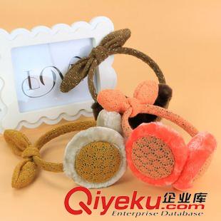 10月7號(hào)新品 韓版可愛女生蝴蝶結(jié)耳罩 超柔絨保暖耳暖 10元店貨源百貨淘寶熱賣