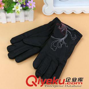 10月3號新品 廠家直銷女士印花棉手套 冬季騎行滑雪防風(fēng)保暖手套 10元店貨源