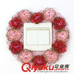 9月23號(hào)新品 廠家直銷(xiāo)歐式布藝開(kāi)關(guān)套 家居日用開(kāi)關(guān)貼 10元店貨源百貨義烏批發(fā)