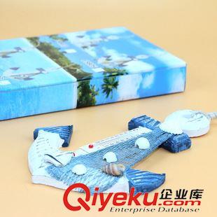 9月5號新品 地中海風格木質(zhì)船錨溫度計家居裝飾品 義烏工藝品批發(fā)原始圖片3