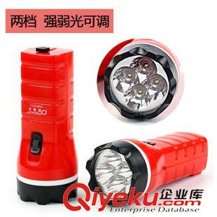 手電 型號3272充電式LED手電筒 兩檔家用應急照明強弱光手電筒義烏批發原始圖片2