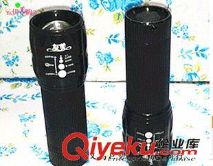 手電 LED伸縮調 3檔流明手電筒 強光遠射 十元店貨源 單獨包裝原始圖片3