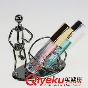 手机周边 新款创意铁人手机架 小铁人乐队工艺品 礼品 床头摆件 淘宝热卖