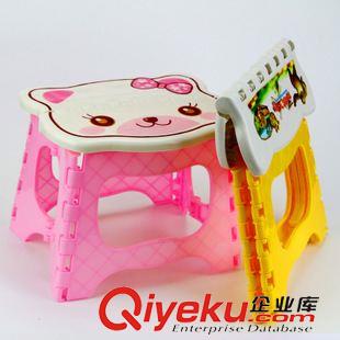 生活用品 2015新款塑料便攜折疊卡通凳釣魚凳子腰鼓凳10義烏百貨地?cái)偱l(fā)原始圖片2