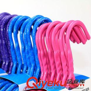 生活用品 新品衣架納米浸塑衣架加粗防滑金屬鋼絲衣架 十元店貨源批發(fā)原始圖片3
