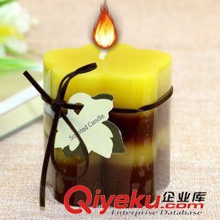 家居摆件 53-1香薰蜡烛 花型工艺品蜡烛 生日婚礼气氛摆件 义乌批发