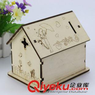 家居擺件 新品存錢罐 儲蓄罐 木質家居擺件工藝品 十元店貨源 義烏批發原始圖片2