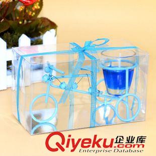家居擺件 淘寶熱銷 自行車蠟燭 金屬果凍蠟燭 婚慶生日布置用品 義烏批發原始圖片2