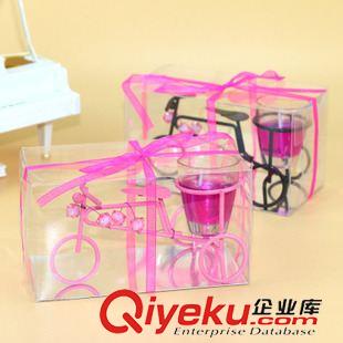 家居擺件 淘寶熱銷 自行車蠟燭 金屬果凍蠟燭 婚慶生日布置用品 義烏批發原始圖片3
