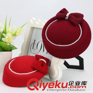 頭飾 10元店貨源 韓版毛呢小禮帽發夾空姐帽fk頭飾 義烏精品批發原始圖片3