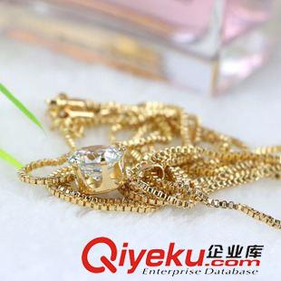 項(xiàng)鏈 新款時(shí)尚雙層貓頭鷹長項(xiàng)鏈  百搭毛衣鏈 女配飾 義烏飾品批發(fā)原始圖片3