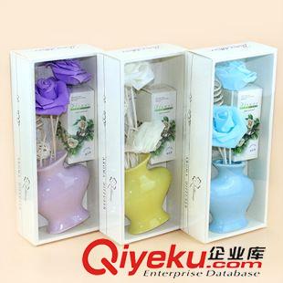 香水 玫瑰花藤條香熏 無火精油套裝家居擺設室內凈化空氣香水 義烏批發原始圖片3