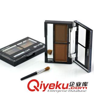 眼線膏、眼線液、眼影美容彩妝 兩色立體塑形眉粉防水防暈染時尚彩妝十元店貨源義烏精品批發(fā)原始圖片3