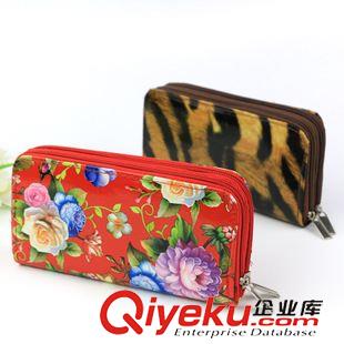 女士錢包 義烏批發韓女士時尚包多款手拿雙拉錢包錢夾 9.9 十元店貨源百貨原始圖片2