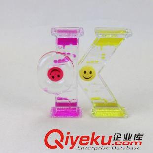 水晶/玻璃工藝品 新款亞克力OK油漏 雙色滴油擺件 家居裝飾 十元店地?cái)傌浽磁l(fā)原始圖片3