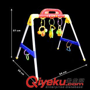 gd嬰幼兒玩具 淘寶熱銷音樂健身架 新生兒電動音樂架 嬰幼兒0-1歲搖鈴?fù)婢?批發(fā)原始圖片2