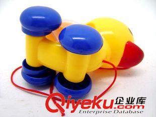 淘寶熱銷產(chǎn)品 TQ15438拉線小鴨子 拖拉鴨 拉繩逗引寶寶學(xué)步 益智玩具帶搖鈴功能原始圖片3