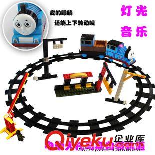 淘寶熱銷產品 廠家批發 兒童電動超大號托馬斯軌道火車 益智拼裝積木 男孩玩具原始圖片2