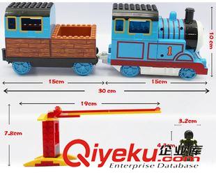 淘寶熱銷產品 廠家批發 兒童電動超大號托馬斯軌道火車 益智拼裝積木 男孩玩具原始圖片3