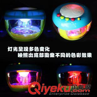 電動玩具 新款 多功能早教音樂閃光拍拍鼓迷你手拍鼓 嬰兒玩具 中秋節(jié)禮品原始圖片3