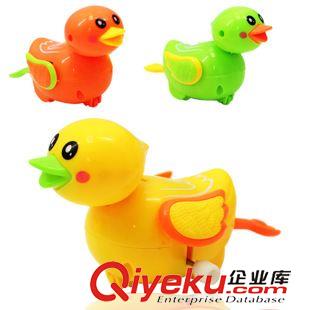 發條玩具 熱銷上鏈迷你趣味小鴨子 發條卡通動物 兒童小玩具批發 環保塑料原始圖片3
