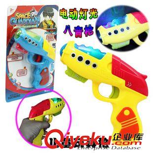 閃光新奇玩具 電動(dòng)燈光八音槍 軍事模型玩具 男孩fzq 春節(jié)夜市地?cái)傌浽磁l(fā)