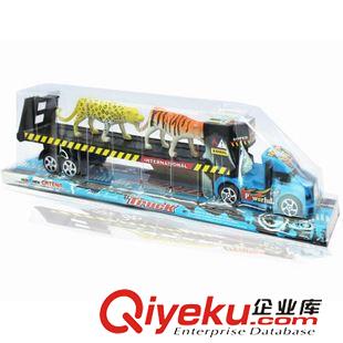 童車/車模型玩具 外銷爆款贈(zèng)品 兒童慣性拖頭車 OEM定做 男孩子{za}車模型玩具批發(fā)