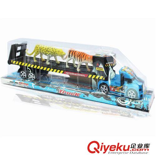 童車/車模型玩具 外銷爆款贈(zèng)品 兒童慣性拖頭車 OEM定做 男孩子{za}車模型玩具批發(fā)