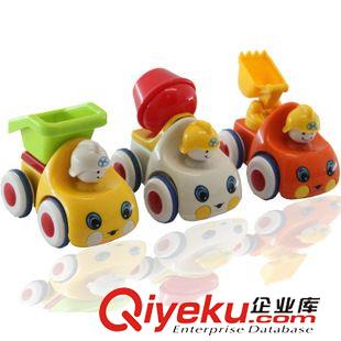 外銷贈(zèng)品 TQ188-2兒童玩具慣性工程車 卡通模型迷你車 兒童促銷品 地?cái)偀豳u