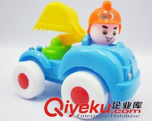 外銷贈(zèng)品 兒童回力卡通工程車 外銷OEM贈(zèng)品熱銷 春節(jié)夜市地?cái)傌浽磸S家批發(fā)