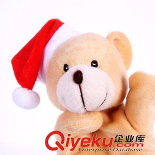 毛絨玩具 圣誕雪人手偶 手套玩偶 毛絨玩具 幼兒園