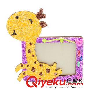 人氣爆款 珍珠泥相框雪花顆粒粘土立體模型模具白模彩繪兒童手工EF27011原始圖片2