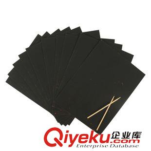  彩泥 沙畫 刮畫紙 A4 16K迷彩炫彩刮蠟 刮畫紙 無毒 刮刮紙 10張?jiān)紙D片2