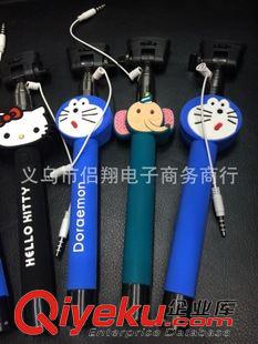 特惠促銷活動(dòng) 新款自帶藍(lán)牙潮人美少女自拍桿 卡通自拍桿 潮牌 自拍棍 自拍sq原始圖片3
