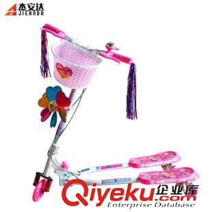 滑板車 2015兒童雙剎減震音樂剪刀車蛙式漂移車閃光車批發(fā)原始圖片2