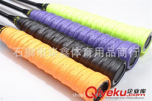 網羽配件 批發龍骨手膠吸汗帶 羽毛球拍手膠 金萬利打孔透氣防滑帶 多色原始圖片3