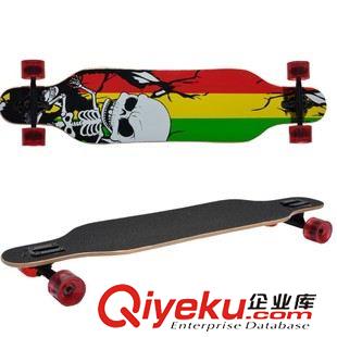 滑板\長(zhǎng)板skateboard 41英寸9層楓木專業(yè)成人四輪速降公路滑板船型板長(zhǎng)板批發(fā)一件代發(fā)