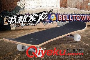 滑板\長板skateboard 爆款專業七層楓木 成人滑板拋光支架成人滑板 滑板批發包郵原始圖片2