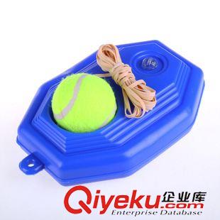 網(wǎng)球/網(wǎng)球拍 廠家直銷致歐單人帶皮筋繩gd訓(xùn)練網(wǎng)球可定做原始圖片3